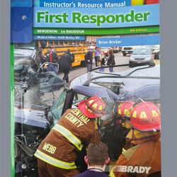 First Responder Textbook 8th edition $10
