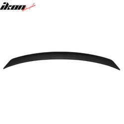 Fits 2025-2026 Tesla Model Y Juniper IKON S Trunk Spoiler Gloss Black Rear Wing ABS
