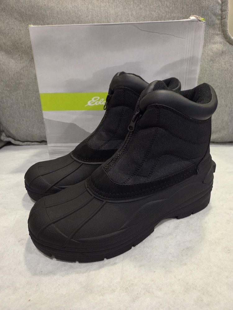 Eddie Bauer Lake Crescent Waterproof Insulated Winter Boots Men's Size 10