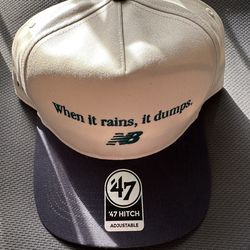 Seattle Mariners Cal Raleigh New Balance Hat Snapback When It Rains It Dumps