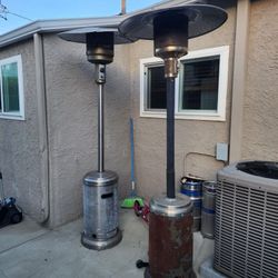 2 Outdoor Heaters... FREE