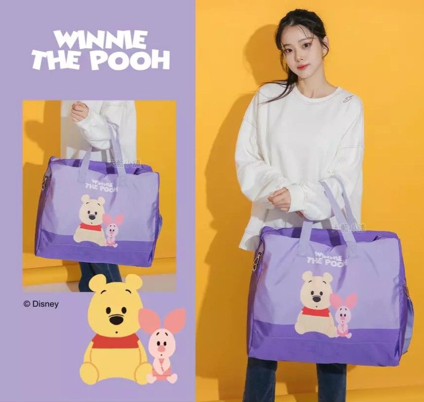 Winnie The Pooh Canvas Travel Bag 