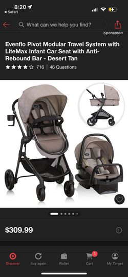 Evenflo Car seat & Stroller