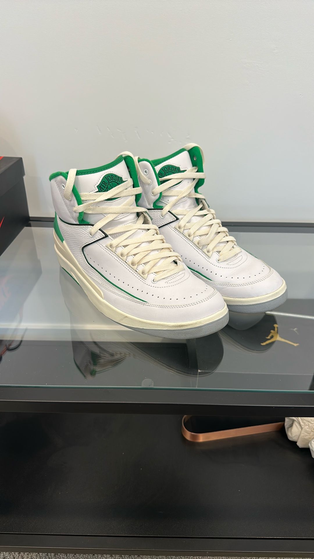 Jordan 2 “Lucky Green” Sz 12