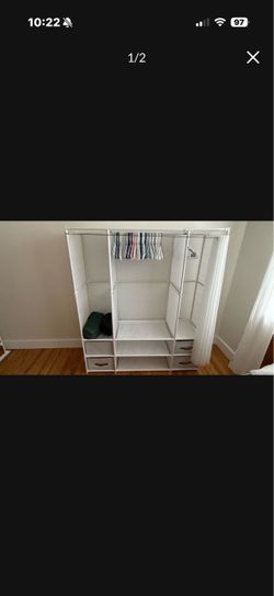 Fabric wardrobe/closet
