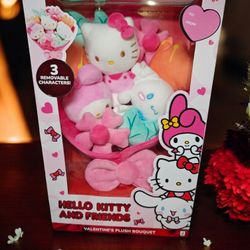 Hello Kitty And Friends PLUSH bouquet VALENTINES DAY