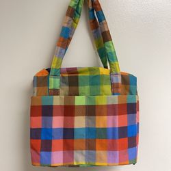 Baggu small Cloud Carry On Madras 