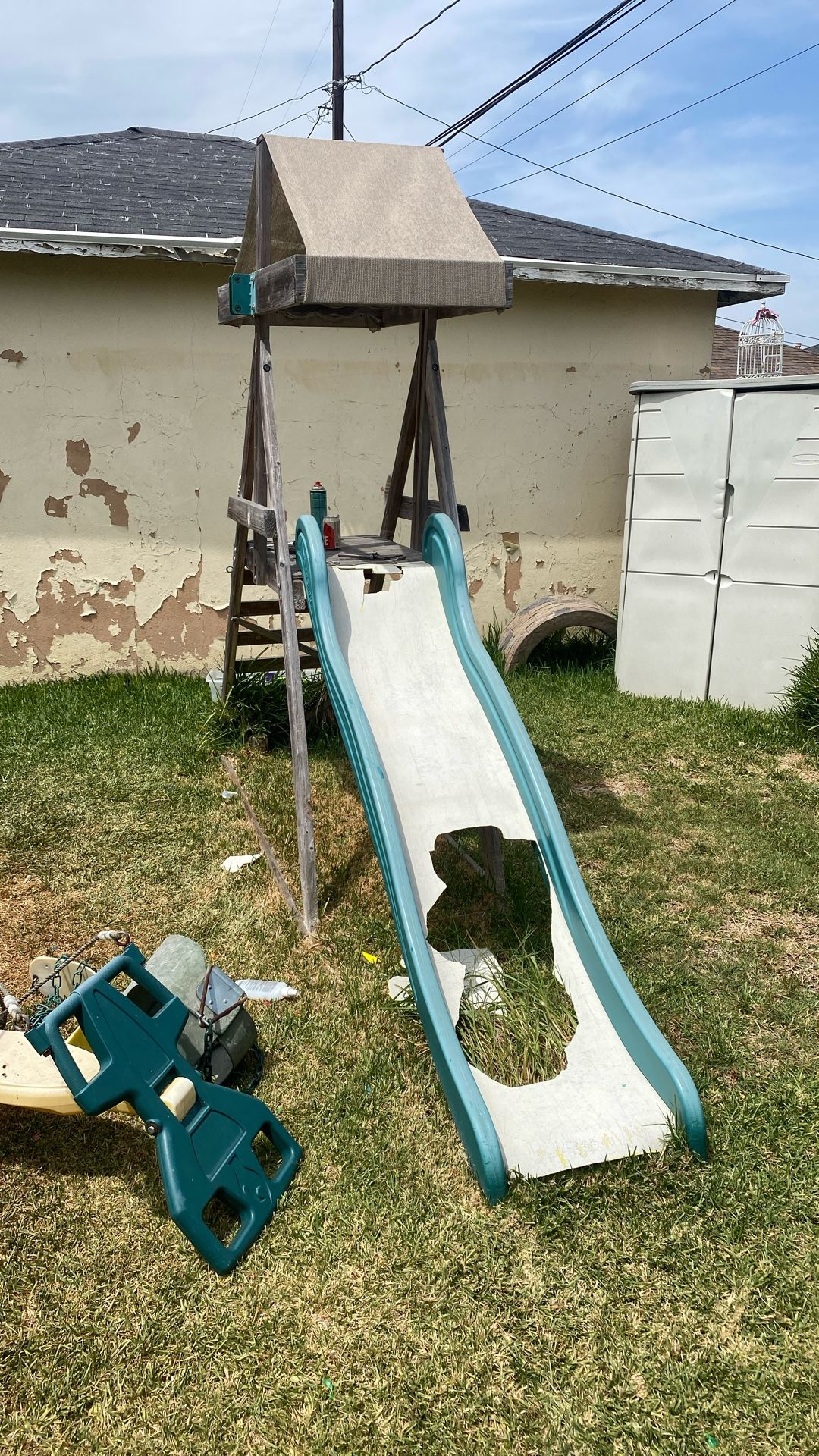 Kids Swing Set Free Un assembled Free