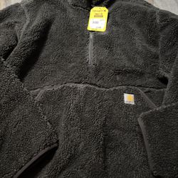 NWT Mens Size 2XL Carhartt Sherpa Pullover