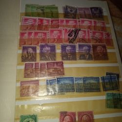 A lot Of Good Old Vintage Stamps