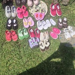 Huge Baby Shoes Lot New Born To 7/19 Pairs,0 yrs To 2 Yrs