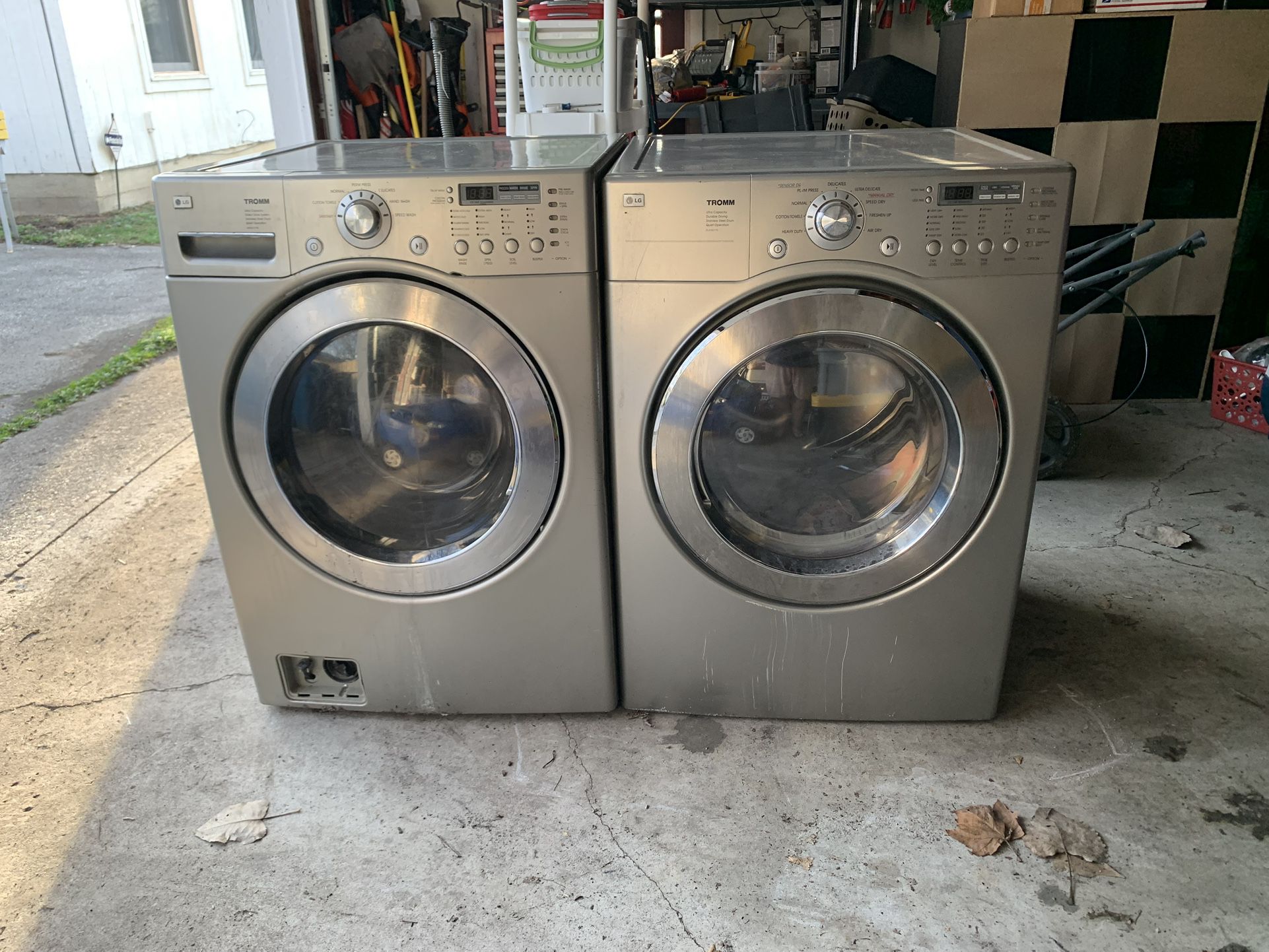 LG Front Loader Washer & Dryer (Please Read Description) NEED GONE ASAP