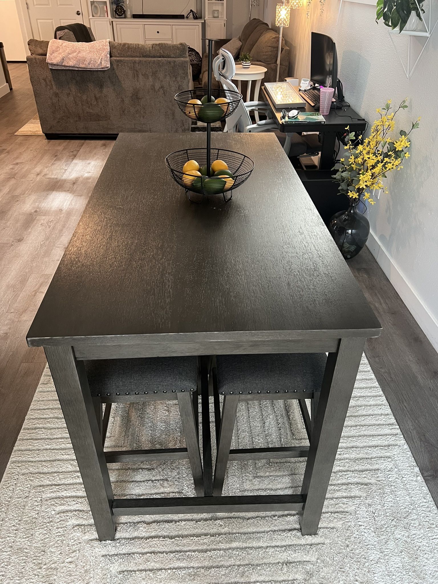 Dining Room Table with Barstools