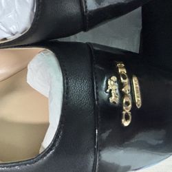 Coach Aubree Mary Jane Black  Women shoes Size 7