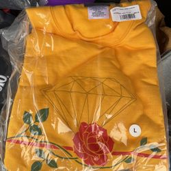 Diamond Supply x Modelo Rose Crewneck Gold