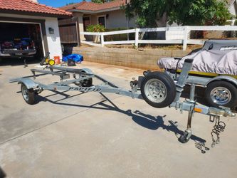 2015 Pacific galvanized jetski trailer