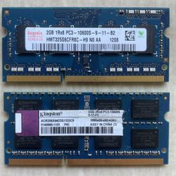 2gb And 4gb  Mini Ram For Laptop 
