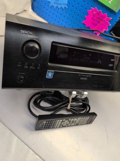 Denon AV Receiver with Remote
