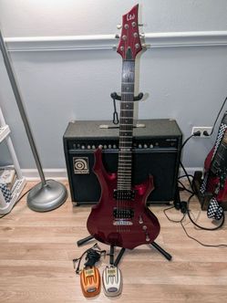 ESP LTD Guitar and FAB pedals for trade or sale