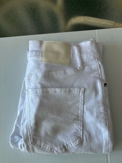 Express Brand slim white ladies jeans.