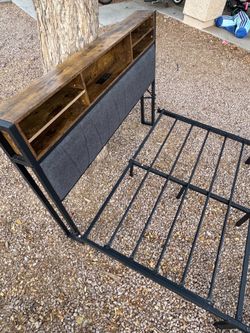 Queen bed frame
