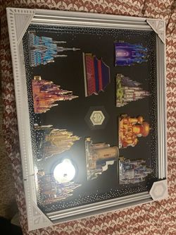 Disney princess castle pins