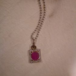 Ruby Necklace For Sale
