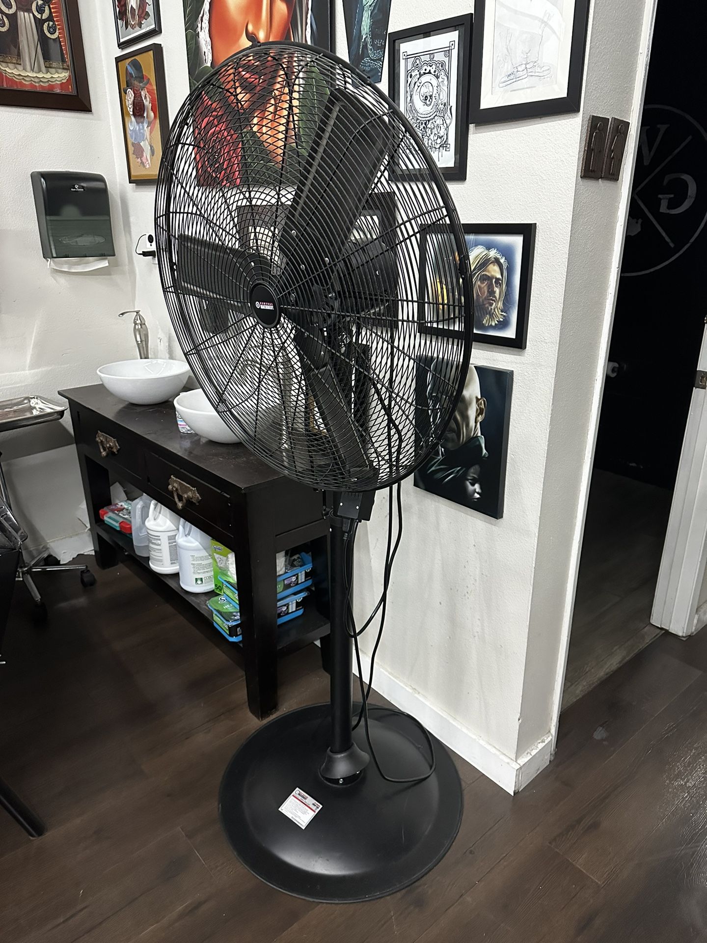 30 In High Velocity Fan