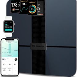 Etekcity FSA HSA Store Eligible Smart Scale for Body Weight Fat, Digital Bathroom Weighing Machine for Accurate BMI Muscle Mass Composition, Home Use 