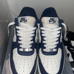 Air Force 1 College Pack Navy Blue Size 9