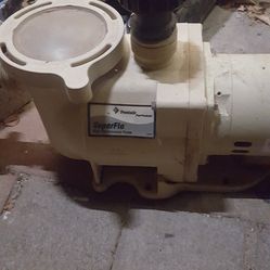 Pool Pump and 1.25 hp Motor