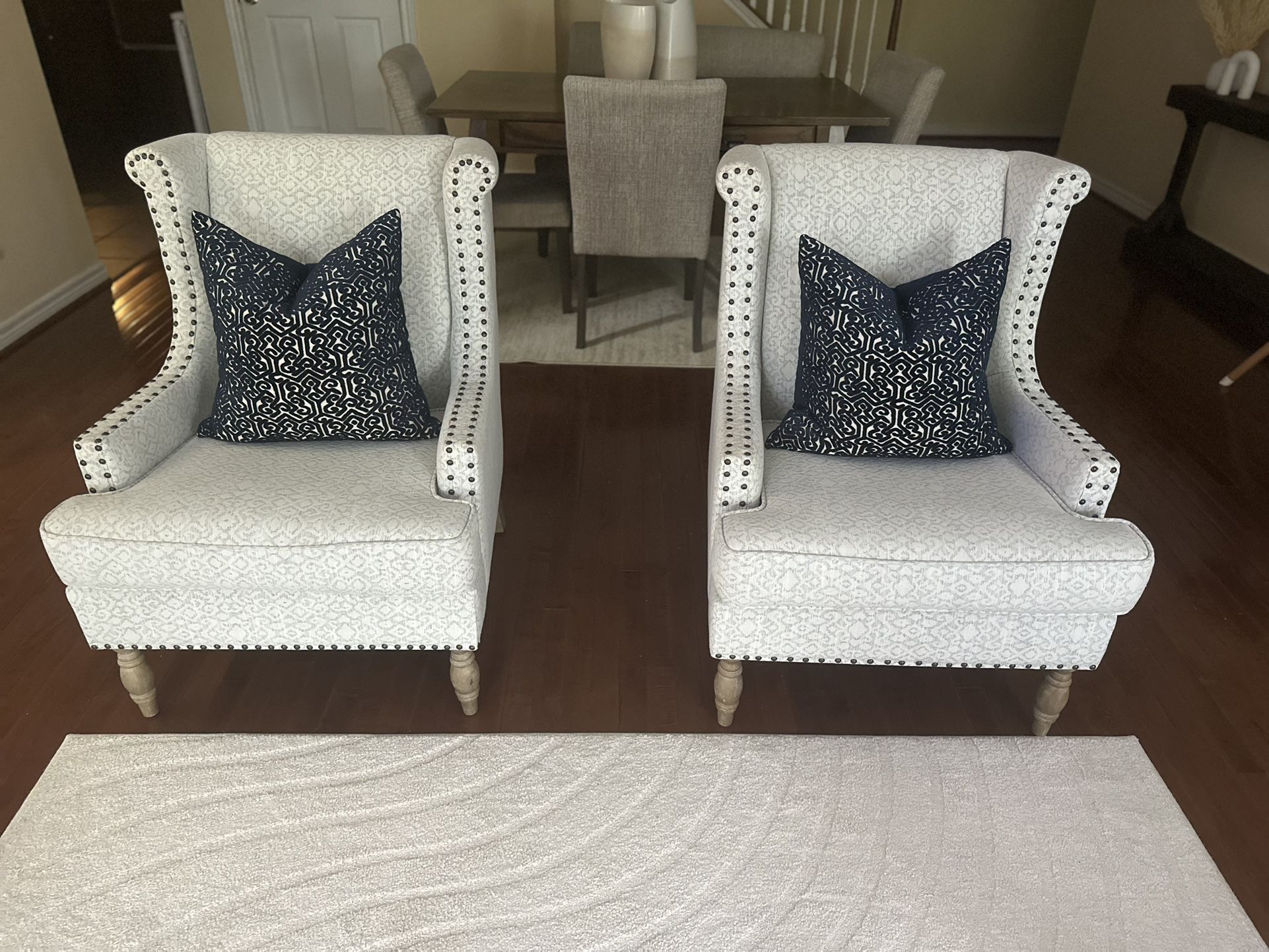 Beautiful Accent Chairs $600 For Both!