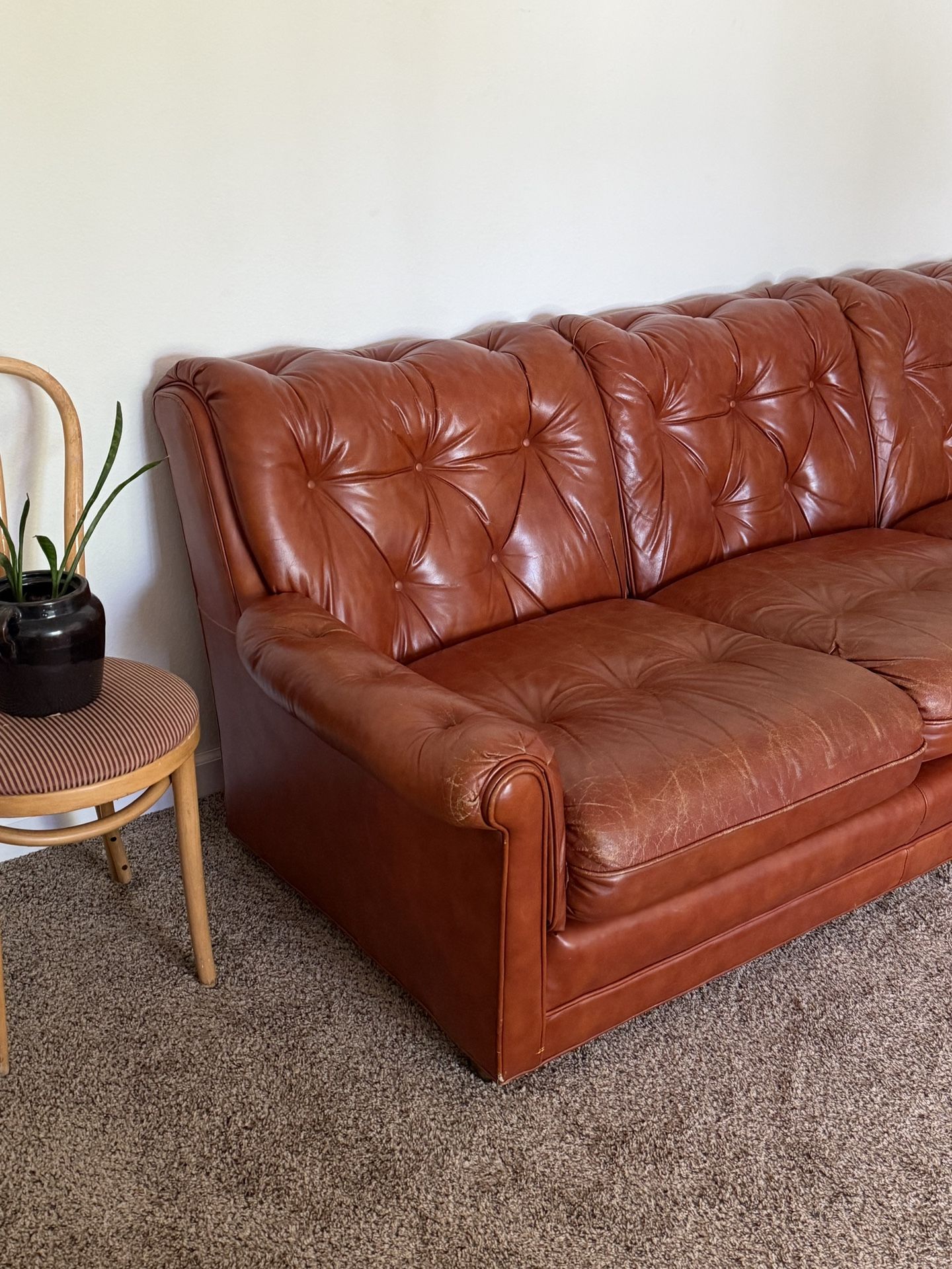 Vintage Leather Sofa