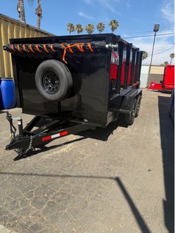 Smooth dump trailer