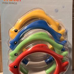 New Intex Underwater Fish Rings Pool Toy