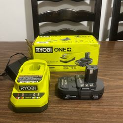 Ryobi 18v ONE+ 2.0 Battery & Charger Kit