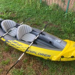 Inflatable kayak 2 person boat Brand new
