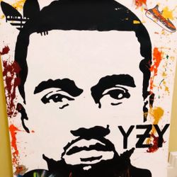 Kanye west Yeezy Painting 49x67