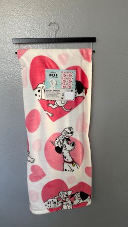 101 DALMATIANS BLANKET NEW VALENTINE’S DAY BLANKET VALENTINE BLANKET