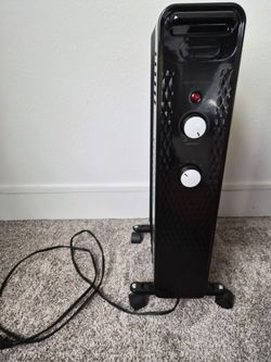 Mainstays Oil-Filled Radiator Heater – $30