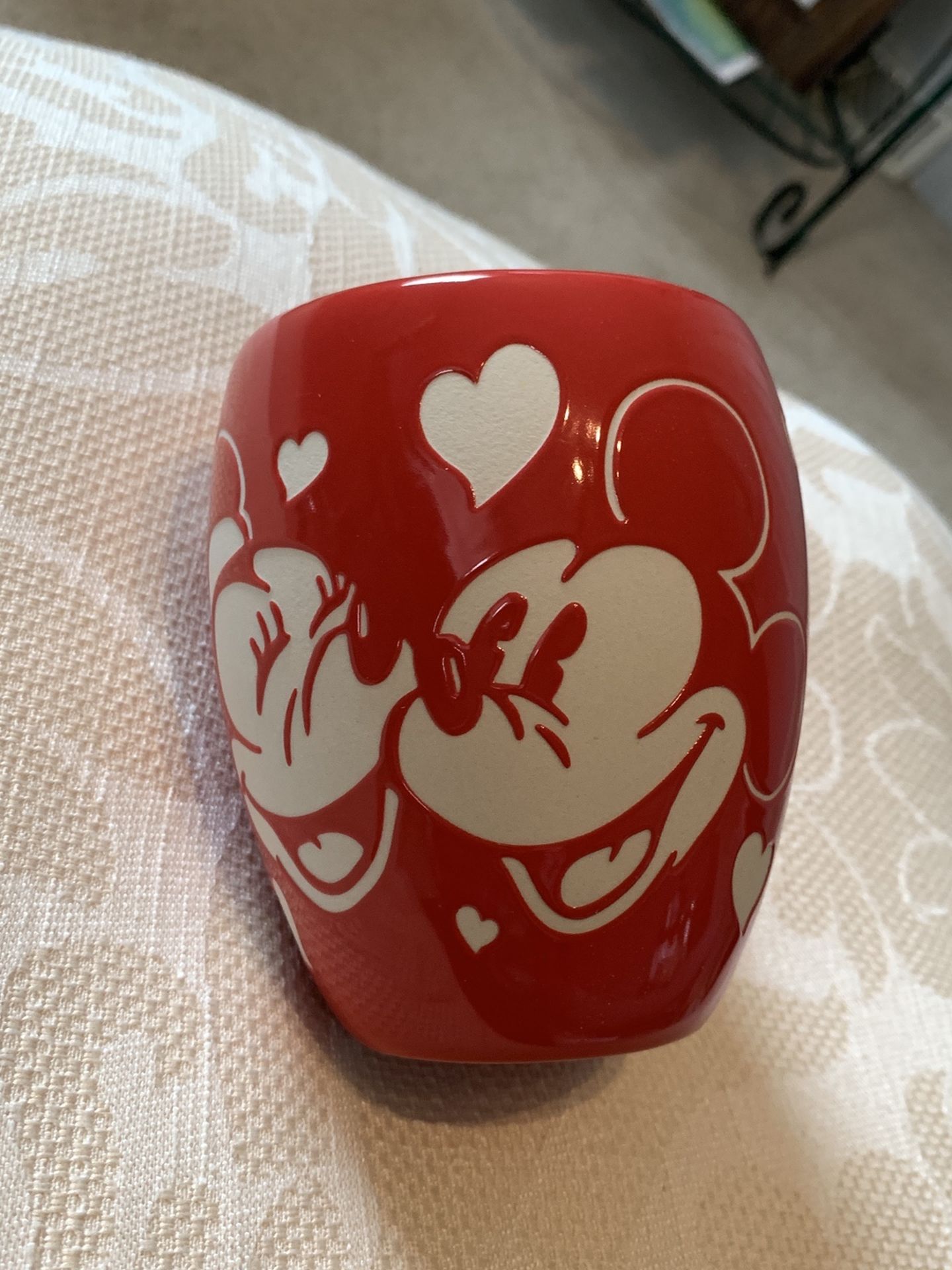 Walt Disney Mickie Minnie Coffee Mug-new