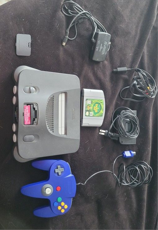 N64 with controller and game