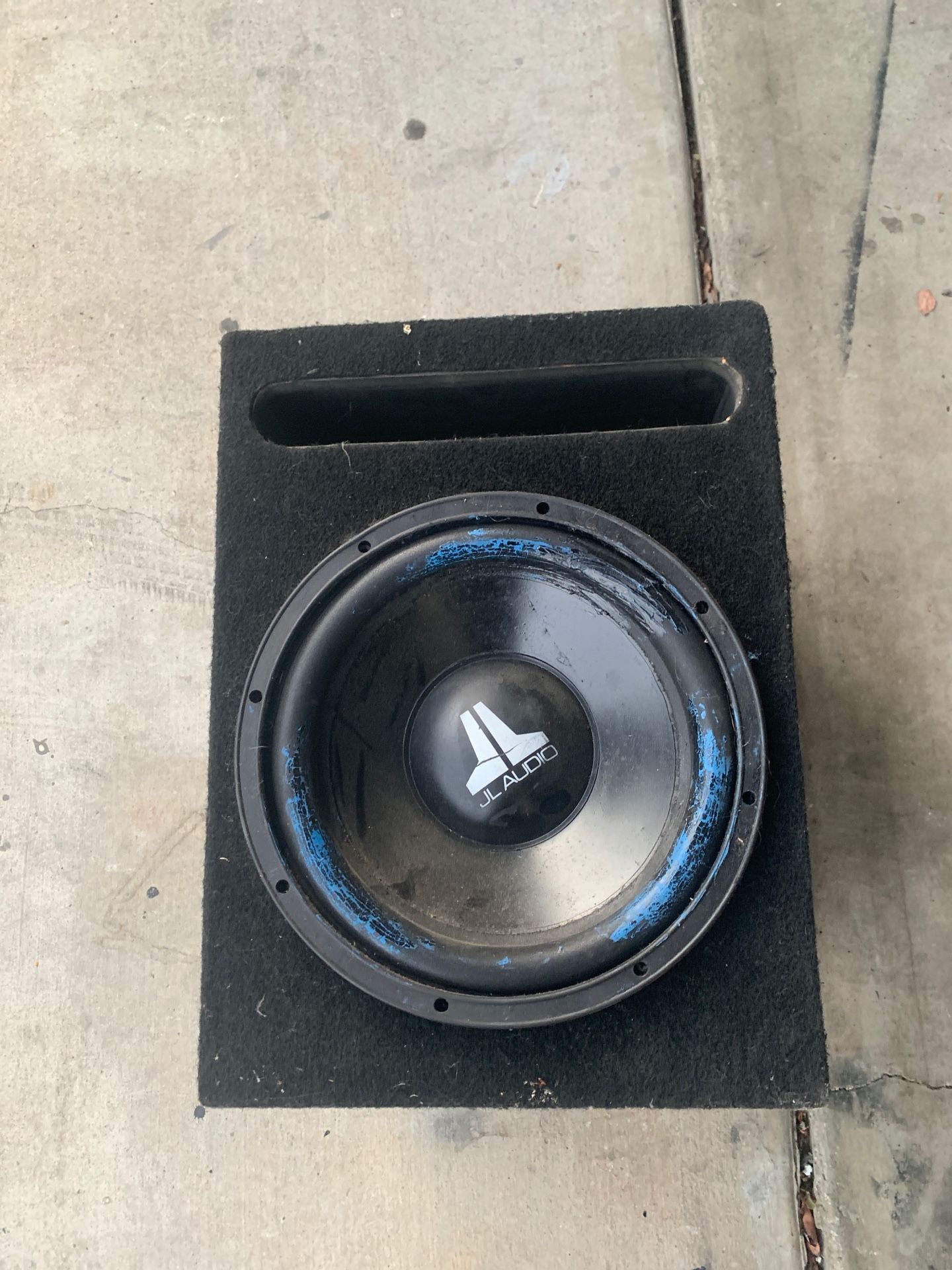 12 in Box for sale speaker blown