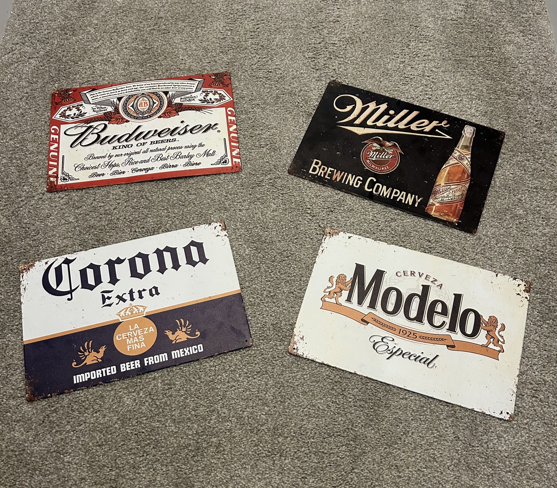 Tin Beer Posters