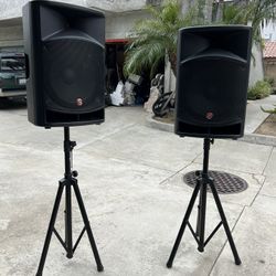 HARBINGER VaRi V2115 Loud Speakers For DJ Or Karaoke