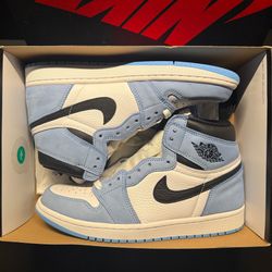 Air Jordan 1 Retro High OG University Blue Used Size 8.5