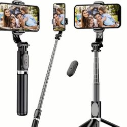 40 Inch Extendable Selfie Stick Tripod With Remote