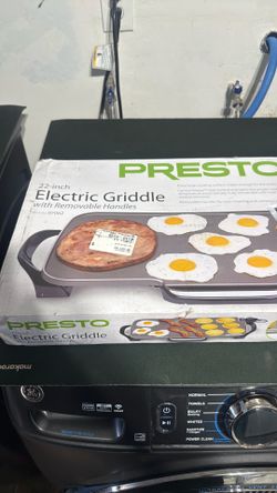 22 inch electric griddle Presto