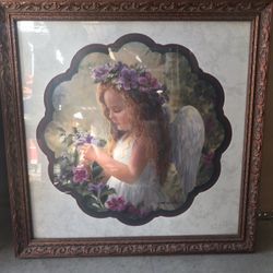 Framed Art  Home Interior   17W X 17H 