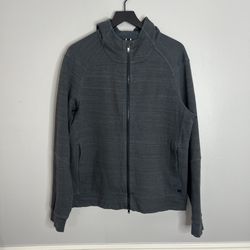 Lululemon The LAB Full Zip Hoodie Mens Large Blue